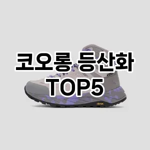 등산장비 코오롱 등산화 추천 TOP 5