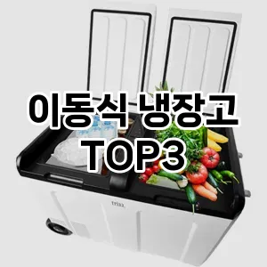 캠핑장비 이동식 냉장고 추천 TOP 3